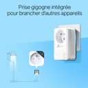 TP-Link CPL 1000 Mbps, 1 Port Gigabit et Prise Intégrée, Pack de 2 CPL - idéal pour Profiter du Service Multi-TV à la Maison, Compatible toutes avec toutes les Box, TL-PA7017P KIT(FR) - 4