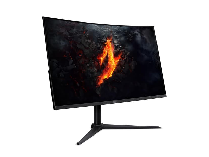 Acer Nitro XZ342CUV3, Écran PC Gaming Incurvé 34" UltraWide QHD, 180Hz (Curve 1500R, 3440x1440, 21:9, Freesync Premium, 1ms (VRB), 400Nits, 2xHDMI 2.0/1xDP 1.4) Moniteur PC curve, Pied Ajustable, Noir - 2