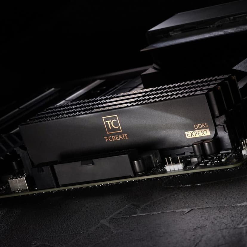 TEAMGROUP T-Create Expert Overclocking 10L DDR5 32GB Kit (2 x 16GB) 6000MHz (PC5-48000) CL38 Desktop Memory Module Ram - CTCED532G6000HC38ADC01 - 2