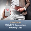 Cryptnox RFID/NFC Carte De Blocage sans Contact - Sécurité Et Confidentialité des Données Ultimes pour Le Portefeuille, L'identifiant Et Les Cartes - Sécurisez Votre Monde Numérique Dès Aujourd'hui! - 8