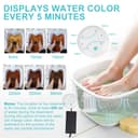 Ionic Detox Foot Bath, Detox Electric Foot Bath, Ionic Foot Spa Machine for Bathing Feet Ionic Detox Portable (No Tub) - 5