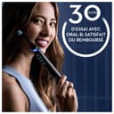 Oral-B iO 9 Black Electric Toothbrush, 3 Brushes, 1 Travel Case Charger, 1 Pouch, 1 Brush Holder - 9