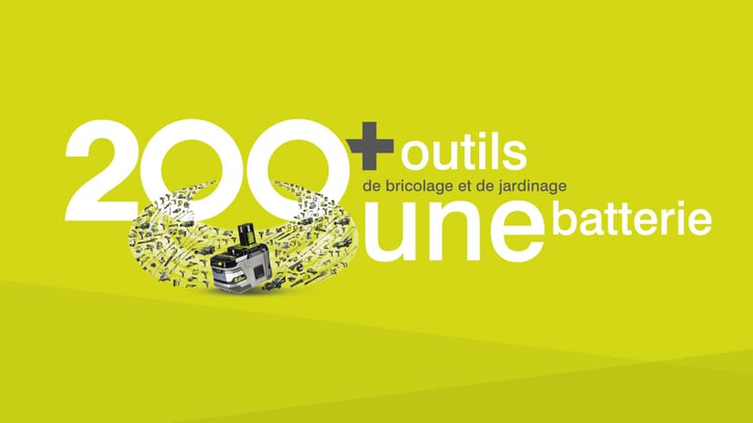 RYOBI - Bineuse sans Fil 18V One+ RY18CVA-0 – 4 Lames Acier, Largeur Ø20cm, Hauteur Adaptable, Idéale pour Petits Massifs et Potagers – Batterie Non Incluse - 6