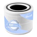 LEVOIT Air Filter Replacement for Core 300S and Core 300 Air Purifier, HEPA Filter, High Efficiency Active Carbon Filter and Pre-Filter, Against 99.97% Allergens, Dust, Pollen, Smoke, Color - 1