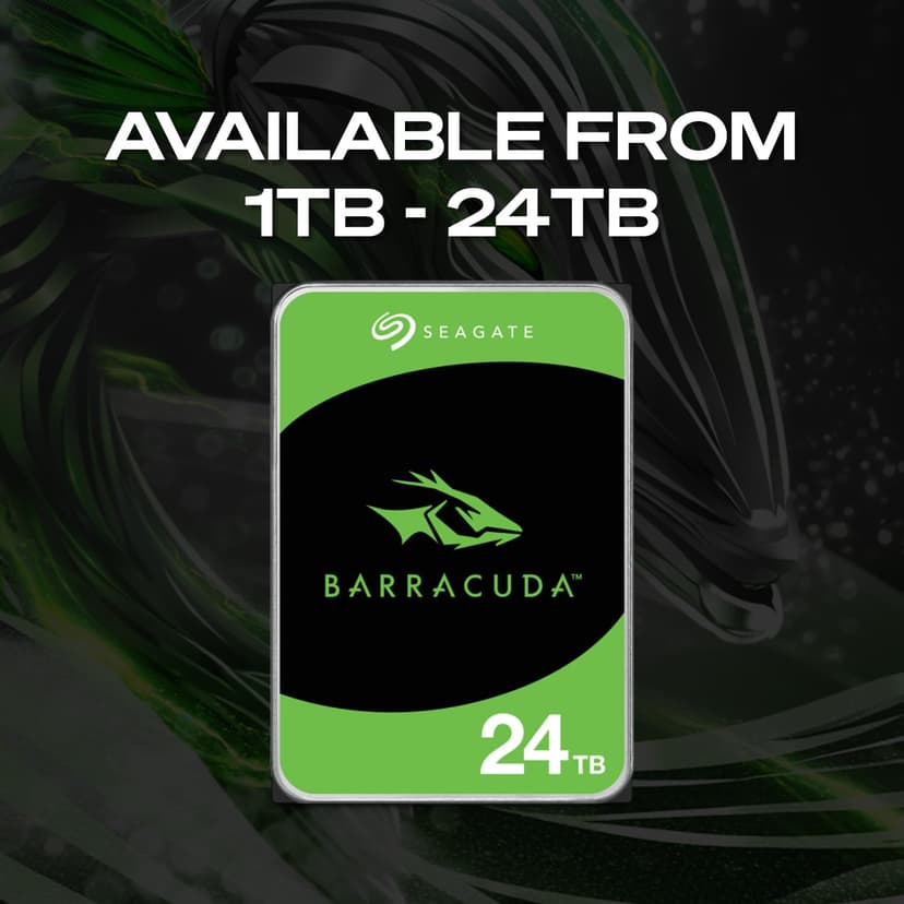 Seagate BarraCuda 4TB, Internal Hard Drive, 3.5 Inch, SATA, 6GB/s, 5.400 RPM, 256MB Cache, for Computer Desktop PC, FFP (ST4000DMZ04) - 6