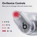 Beats Studio Buds + | True Wireless Noise Cancelling Earbuds, Enhanced Apple & Android Compatibility, Built-in Microphone, Sweat-Resistant Bluetooth Headphones, Spatial Audio – Transparent - 9