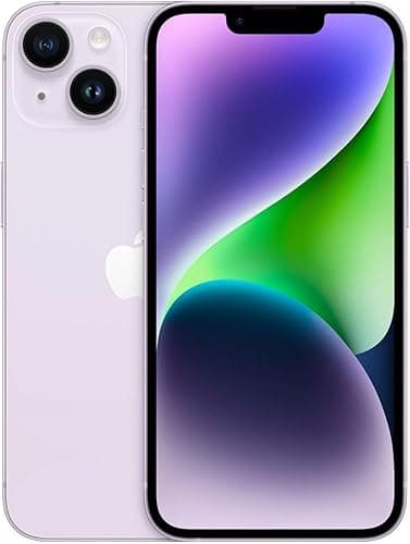 Apple iPhone 14, 128GB, Purple - (Renewed)
