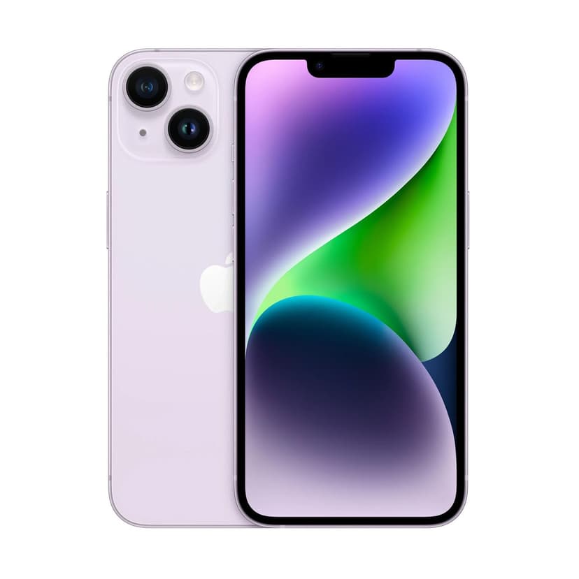 Apple iPhone 14, 128GB, Purple - (Renewed) - 1