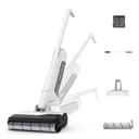 Rowenta X-Clean 10, Aspirateur Laveur sans Fil, Inclinable 180°, Auto-Nettoyage et séchage 65°C, 60min, pour tâches tenaces, Poils d’Animaux YY5785FE, Blanc - 1