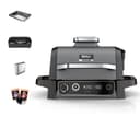 Ninja Woodfire Electric BBQ Grill & Smoker, 7-in-1 Outdoor Grill & Air Fryer, Roast, Bake, Dehydrate, Uses Woodfire Pellets, Weather Resistant, Non-Stick, Portable, Electric, Grey/Black, OG701UK - 1