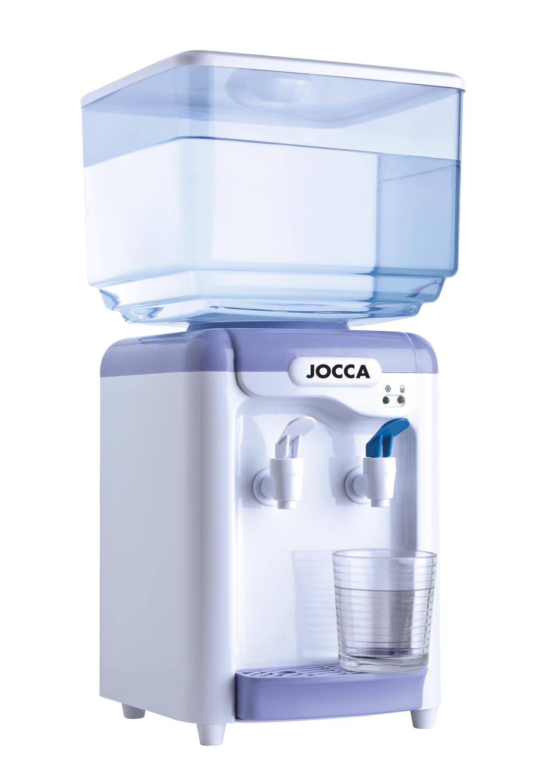 Jocca 1102 Water Dispenser with tank, White and Purple, 23x23x47.5 cm