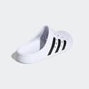 adidas Mixte Adilette Clogs, Cloud White/Core Black/Cloud White, 37 EU - 7