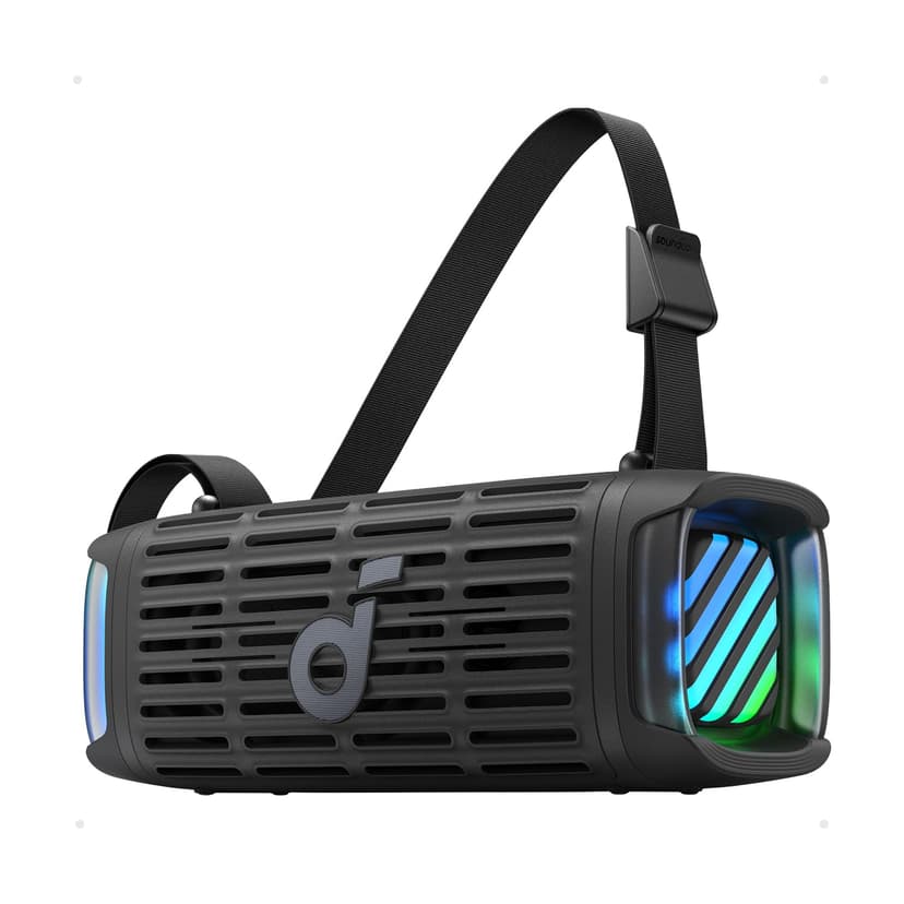 soundcore Boom 3i by Anker, Rugged Outdoor Speakers, IP68 Waterproof, Floating Playback, Saltwater Resistant, 50W Portable Speaker, Bluetooth 5.3, 16-Hour Playtime, TWS, Kayaking/Fishing/Camping - 1