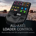 Logitech G Saitek Farm Sim Controller, Heavy Equipment Bundle for Farming Simulator, Gaming Steering Wheel and Pedals with Control Panel, 900° Wheel, 38+ Assignable Buttons, USB, PC/Mac - Black - 7
