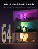 Govee Tree LED Floor Lamp, RGBWW 3-Head Focus Adjustable Standing Corner Lamp, Work with Matter Alexa, 64+ Scenes, Music Sync, 157cm Black Floor Lamps for Living Room, Bedroom, Reading Room - 5