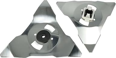 vhbw 2x Lames compatible avec Robomow RC304u, RC306, RC30…