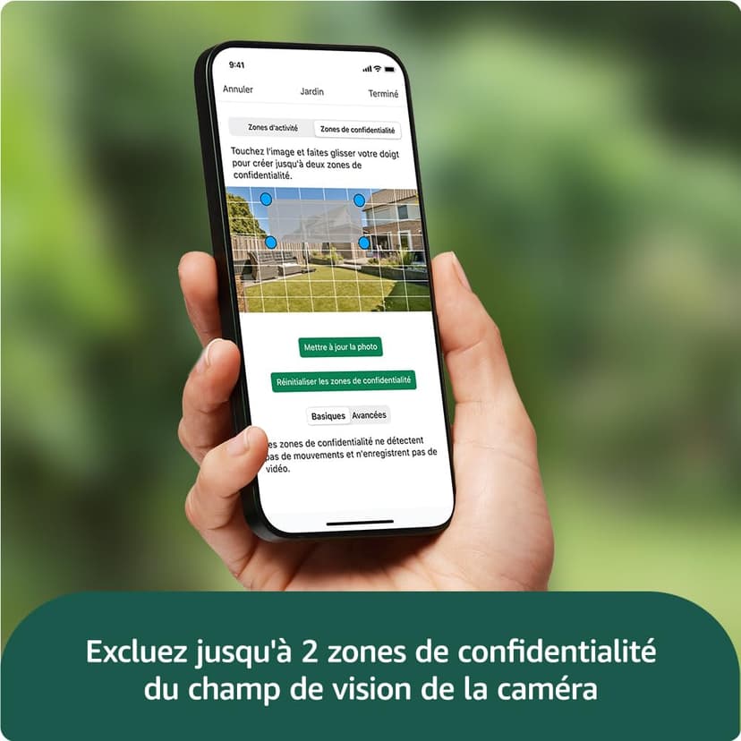 Nouvelle caméra Blink (Outdoor 4) + sonnette vidéo supplémentaire Blink (noir) : caméra de surveillance connectée HD sans fil, 2 ans d'autonomie (système 4 caméra avec Sync Module Core) - 3