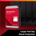 WD Red Pro 12 To NAS Disque Dur Interne 3,5" - 7200 RPM Classe, SATA 6 Gb/s, CMR, Cache de 512 Mo - 3