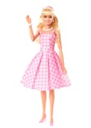 Barbie Le Film Poupée Mannequin Articulée Look Vintage en Robe Vichy Rose Et Blanche, avec Collier De Marguerites, À Collectionner, Jouet Enfant, HPJ96 - 7