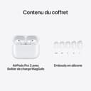 Apple AirPods Pro 3 Écouteurs sans Fil, réduction Active du Bruit, détection de la fréquence Cardiaque, écouteurs Bluetooth, Audio Spatial, Son Haute-fidélité, Recharge USB-C - 6