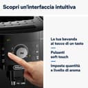 De'Longhi Magnifica S ECAM11.112.B, Kaffeevollautomat mit Milchaufschäumdüse für Cappuccino, mit Espresso Direktwahltasten und Drehregler, 2-Tassen-Funktion, Schwarz - 5