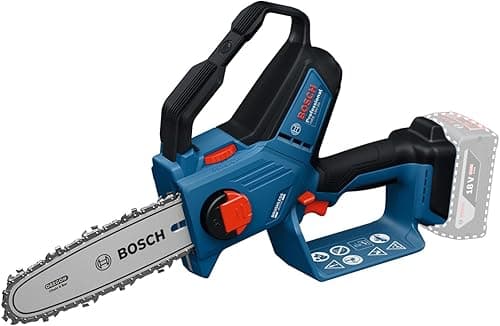 Bosch Professional 18V System Pruner Saw GKE 18V-20 (up to 350 cuts per Charge, Cutting of up to 18 cm, brushless Motor, incl. Scabbard 20cm, Without Battery)