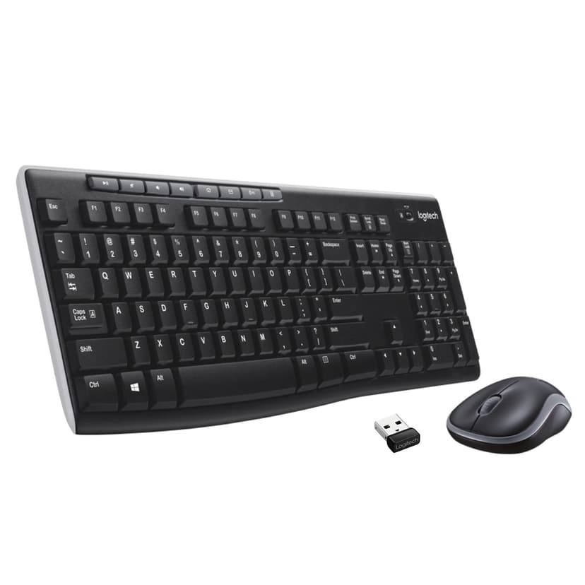 Logitech MK270 Combo Clavier Souris sans Fil, QWERTY UK - 1