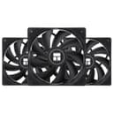 Thermalright TL-C12C X3 CPU Fan 120mm Case Cooler Fan, 4pin PWM Silent Computer Fan avec roulement S-FDB inclus, jusqu’à 1550RPM ventilateur de refroidissement (3 quantités) - 1
