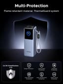 UGREEN Nexode Laptop Power Bank 25000mAh 200W Fast Charging Portable Charger Built-in Retractable Cable & Smart Display 4-Way Output Battery Pack Compatible with Dell, HP, iPad, iPhone 17/16 - 9