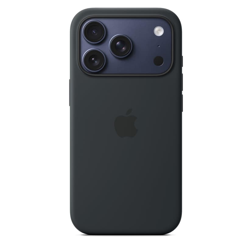 Apple iPhone 17 Silicone Case with MagSafe and Camera Control: Lightweight Phone Case, Wireless Charging Compatible, Smooth Matte Finish; Black ​​​​​​​ - 3
