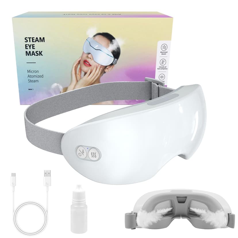 HASAIKA® Masseur Oculaire avec Chaleur, Masque pour les y… - 1