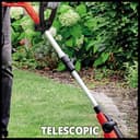 Einhell GC-ET 4530 Electric Garden Strimmer With 3 Thread Spools - Auto Line-Fed Grass Trimmer With Telescopic Aluminium Handle, Rotatable Head And Flower Guard - Corded Grass Strimmer Set - 4