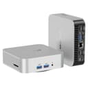 GEEKOM A8 Mini PC (Windows 11 Pro), with AMD Ryzen 7 8745HS (Beat R7-255,Up to 5.1GHz),16GB DDR5 RAM (Up to 128GB) & 1TB SSD,4K@120Hz Quad Display/Dual HDMI/WiFi 6E/USB4/6×USB for Gaming/Video Editing - 4