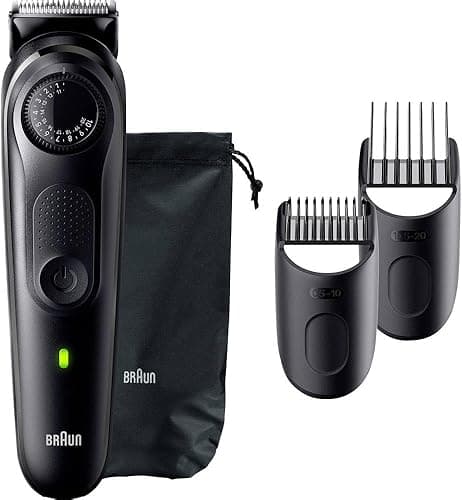 Braun BT5430 Series Electric Beard Trimmer Men's Beard Trimmer with Long-Life Blades 100 Minutes