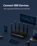 Cudy Tri-Band WiFi 7 BE11000 Router, 6-Stream 10 Gbps, 4 × 2.5G Ports, Up to 11000Mbps, VPN Server and Client, Cudy APP and Mesh, 6 × High-gain Antennas, WR11000 - 8