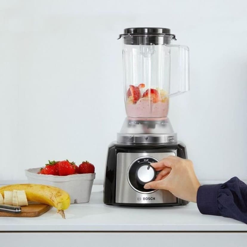 Bosch MultiTalent 3 MCM3501M — Versatile Food Processor with 50+ Functions — 800 W — 2.3 L Capacity — Colour: Black/Brushed Stainless Steel - 6