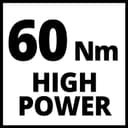 Einhell Professional Cordless Drill with Battery and Charger 18V Power X-Change, 60Nm, Brushless, 2 Speed Gearbox, Suitable for Wood, Concrete and Metal, TP-CD 18/60 Li-i BL - 9