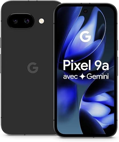 Google Pixel 9a – Unlocked Android Smartphone with AI Camera, All-day Battery and Powerful Security – Obsidian, 128GB