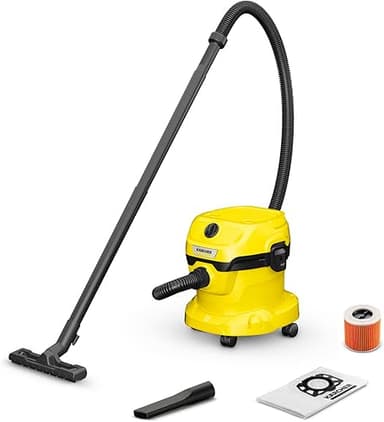 Kärcher WD 2 Plus V-12/4/18/C Wet/Dry Vacuum Cleaner/Blow…
