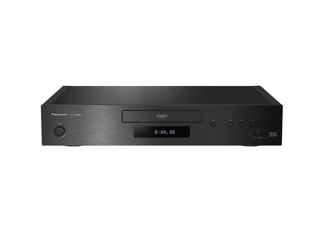 Panasonic Blu Ray 4K HDR DP-UB9000EG1 I HDR10+/Dolby Vision Ultra HD Premium Converter Ultra HD Audio High Res Dual USB HDMI WiFi/Ethernet Black – French Version