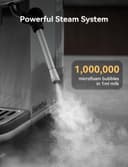 Neretva Machine a Cafe, 20 Bar Cafetière Expresso 1350W Compacte En Acier Inoxydable Avec Mousseur À Lait & Écran LED Machine à Cafe Utiliser Pour La Maison Capacité 1,3L - Espresso/Macchiato/Latte - 5