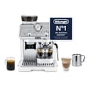 De'Longhi La Specialista Arte EC9155.W, Cafetera Expresso Manual, Tecnología de Molido con Sensor y 8 Ajustes, Control Activo de la Temperatura, Espumador de Leche MyLatte Art, 1550 W, Blanco - 1