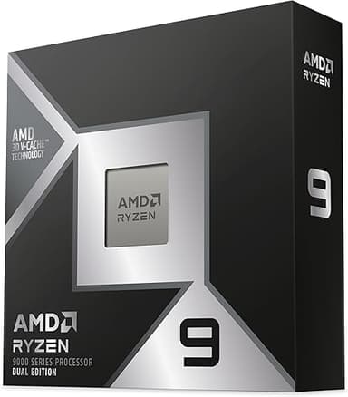 AMD Ryzen 9 9950X3D2 WOF (Pas de Ventilateur Inclus)