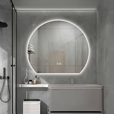 Belvit LED Bathroom Mirror with Touch Control and Heating…