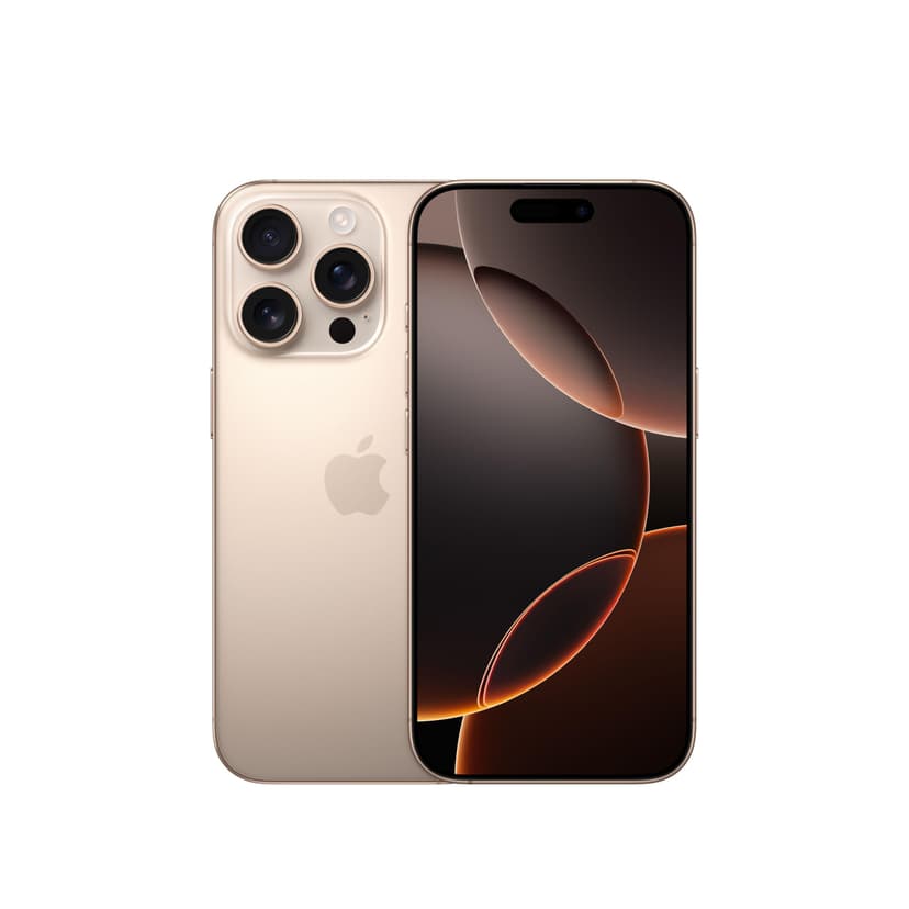 Apple iPhone 16 Pro 256GB: Telefono 5G con Controllo photo camera, Dolby Vision 4K has 120 fps and a previous battery life. Compatible with AirPods; Titanio sabbia - 1