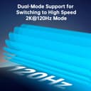 KTC 5K Monitor 27 Inch | Dual Mode 5K (5120x2880) @60Hz / 2K@120Hz Seamless Switching | | 99% DCI-P3, 100% sRGB, ΔE＜2 | 1 x Full Function USB C, 2 x USB A 3.0 | HDR400 | Compatible with Mac Mini - 5