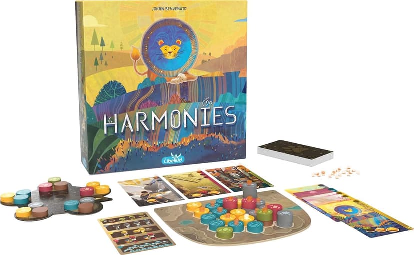 Libellud - Asmodee - Harmonies - Board Games - Family and Friends Games - Creation of Landscapes and Habitats for Animals - Strategy and Creativity - For Ages 10 and Above - French Version - 3