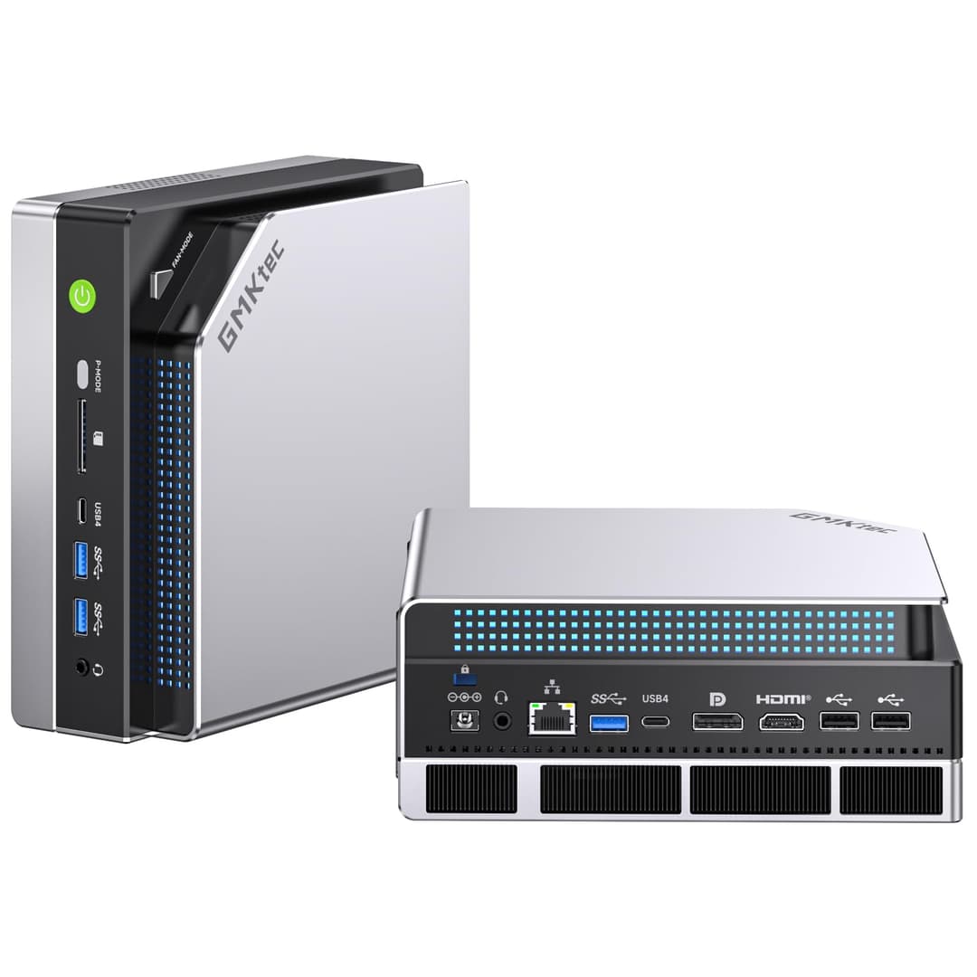 GMKtec Evo-X2 AI Mini PC AMD Ryzen AI Max+ 395 (16C/32T, …