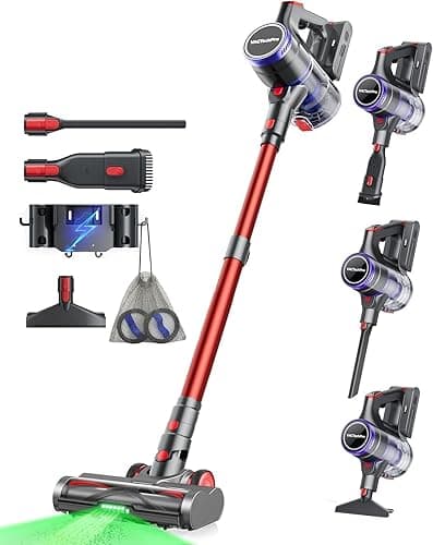 VACTechPro F02 Ultra Cordless Vacuum Cleaner, 48KPA/550W/…