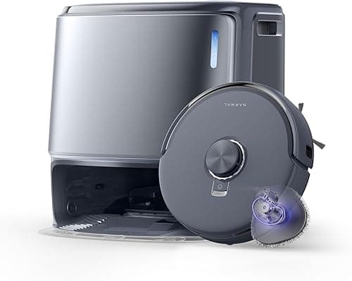 NARWAL Freo Z10 Ultra Robot Aspirateur Laveur, Balai Intelligent 18000Pa - Extension Serpillère Dynamique, Système Anti-Enchevêtrement, Nettoyage Humide/Sèche, Station Tout-en-Un
